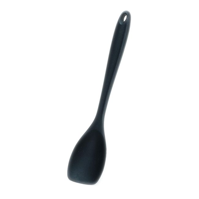 Pearl Metal TOUCH Silicone Cooking Spoon, Black G-5088