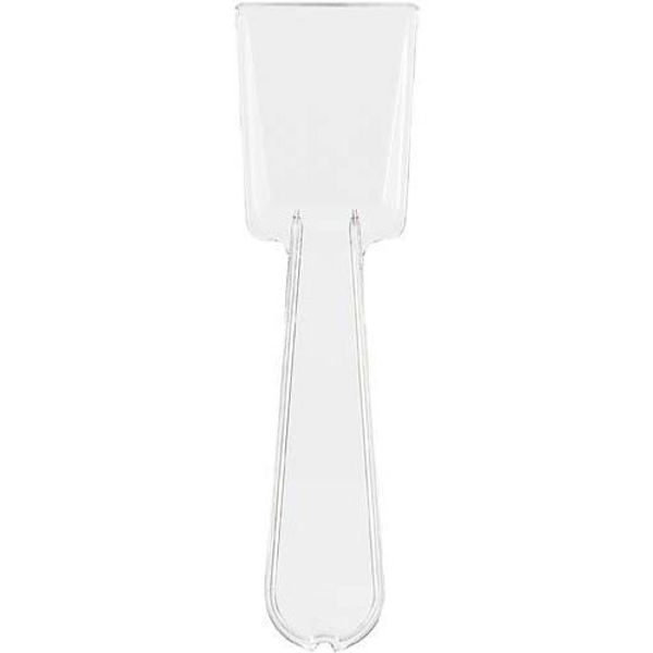 Sunup MKS65CLA Mini Square Spoon, Clear, 2.6 inches (6.5 cm)