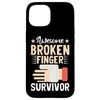 Broken Bones: Awesome Broken Finger Survivor Case for iPhone 15
