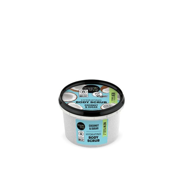 Organic Shop Hydrating Body Scrub Coconut (250ml)