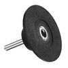 2PCS IIT 2" & 3" Roll Lock Sanding Disc Pad Holder for Grinder/ Drill 1/4" Shank