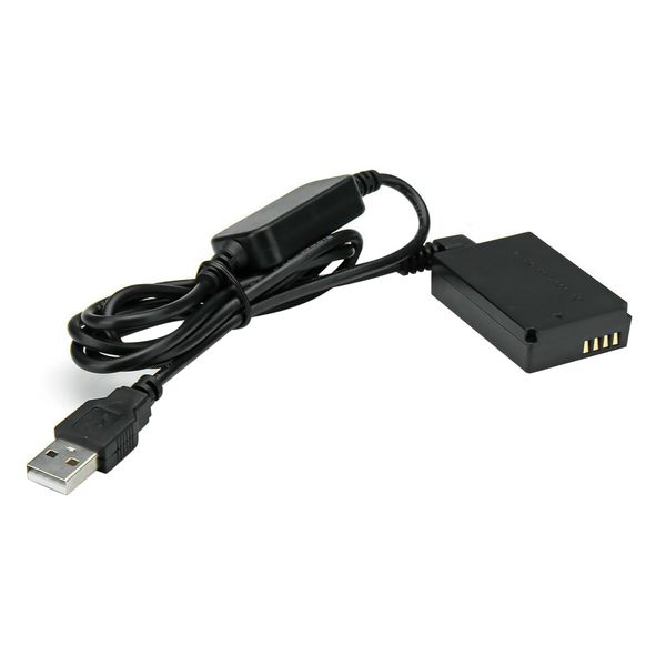 LP-E12 USB Drive Cable ACK-E12 Power Supply + DR-E12 DC Coupler for EOSM, M2, M100, M200, M50 Mark II for Canon