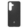 Spigen Enzo Aramid Magnet Case for Galaxy S25+, Black Silver