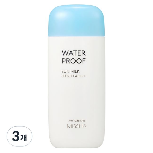 Missha All Around Safe Block Waterproof Sun Milk SPF50+ PA++++