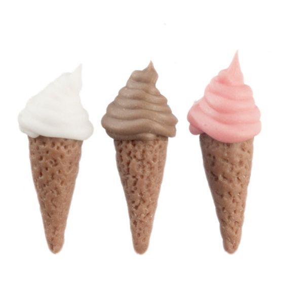 Melody Jane Dolls Houses Dollhouse Soft Serve ICE Cream Cone