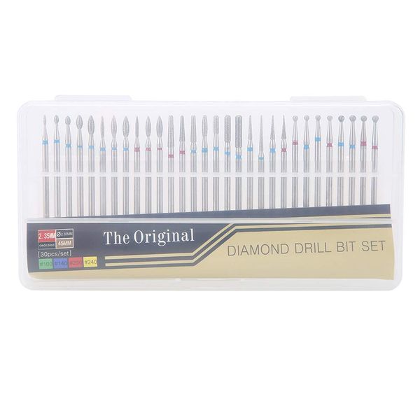 30Pcs/Set Nail Bit Cuticle Dead Skin Clean Nail Drill, Nail Files Manicure Tools, for Grinding, Polishing, Peeling, Drill