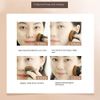 2PC Foundation Makeup Brush, Kabuki Magic Face Momma Brush Flat Top High-Density Multifunctional for Flawless Powder
