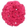 36 Pcs Large Solid Scrunchies Hair Elastics - Hot Pink