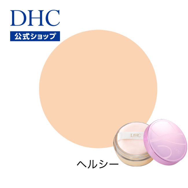 DHC Q10 Moisture Care Clear Face Powder &lt;Healthy&gt; (with puff) | DHC Cosmetics Powder Face Powder DHC Loose Powder Powder Finish Powder Serum Pore Cosmetics Finish Drying Moisturizing