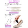 Heel Prevents Blisters, Size Adjustment, Prevents Shoes from Falling, Pads, Heel Protection, Heel Cushion, Anti-Slip, Anti-Slip, Adhesive Seal Included, Unisex, Left and Right, 3 Pairs Set