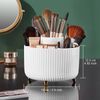 Rotating Makeup Brush Holder 360° for Brushes Nail Polish Vanity Organizer