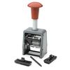 Trodat Numberer Stamp Plastic Sequential Automatic Self-inking 8 Adjustments 5.5mm Digits - Ref 86621,Black,Large