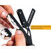 BEAUTICONE Straight Razor for Men, Professional Barber Razor with 100 Single Edge Blades, Straight Edge Single Blade Razors for Men, Wooden Handle