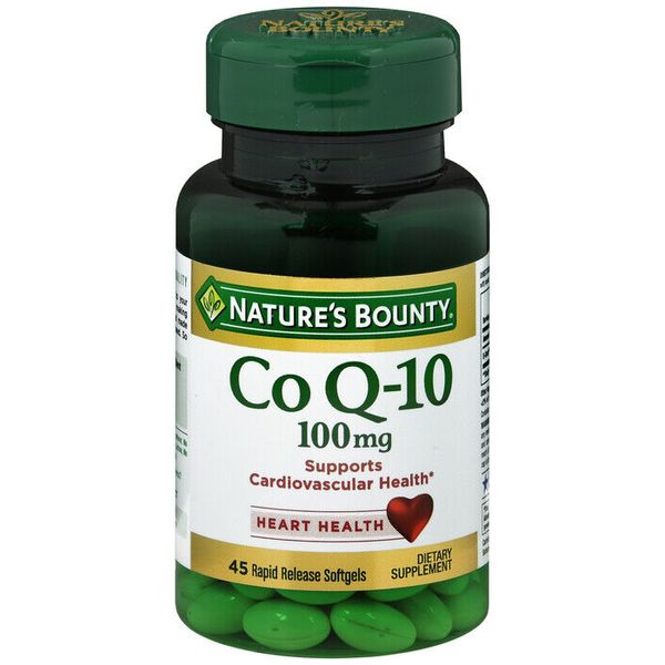 CO Q10 100MG SOFTGEL 45CT NATURES  BOUNTY