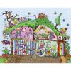 Bothy Threads Cross Stitch Kit - Cut Thru' Fairy Hill