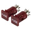 Sea-Dog Replacement Red Insert For Fuse Holder, 422199-1