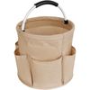 CHENGZI Versatile Collapsible Basket with Handles，Garden Tool Organizer Bag，Foldable Multi-Functional Storage Bag