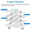 16 pack Robot Vacuum Cleaner Dust Bag Filter Bags for i7 i7 + Plus E5 E6