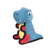 Fuzzl Rex Dinosaurier Hundespielzeug Blau