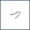 VekAuto 8 Set 55mm 2.17" Exhaust Pipe Spring with U Shape Hooks Silver Tone Auto Accessories