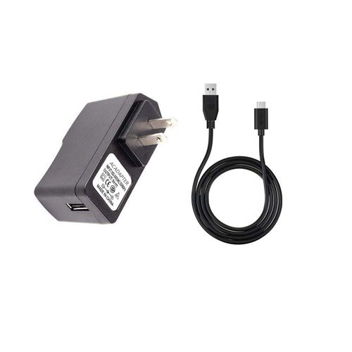 Kircuit USB-C 5V AC/DC Adapter Compatible with YINOCHE Y101 F10 R8 Y8 Y8-B P Y Kids Tablet WiFi Dual Camera Educational Games Parental Control Childrens Kid-Proof 5VDC Power Supply Cord Charger PSU