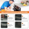 [UPGRADED] WB44T10011 Oven Bake Element by Beaquicy - Replacement for Kenmore...