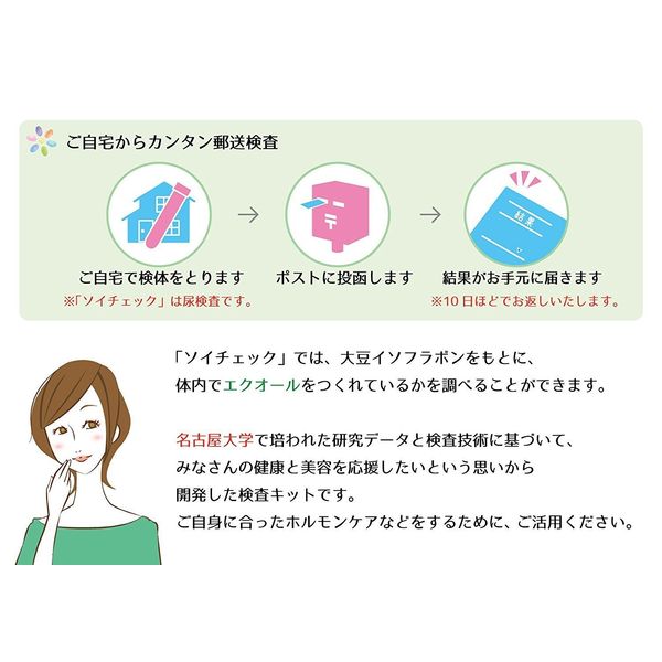Otsuka Pharmaceutical Ecuel 120 Tablets Pouch Type 2 Bags + Ecuor Test Soy Check