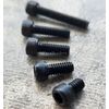 100 Tattoo Machine 8-32 Black Alloy Hex Cap Screws, Sockethead Screw Kit Forward