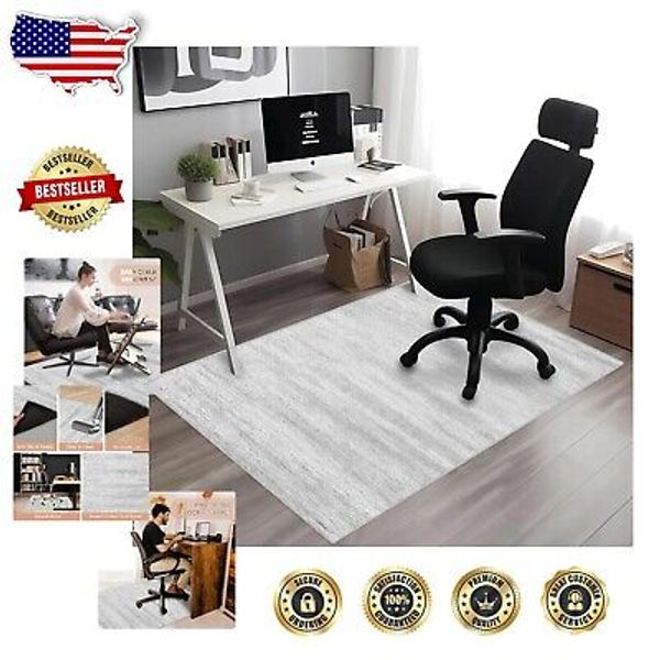 Premium Anti-Slip Desk Chair Mat for Hardwood Floors – 59x48 Rectangular Design