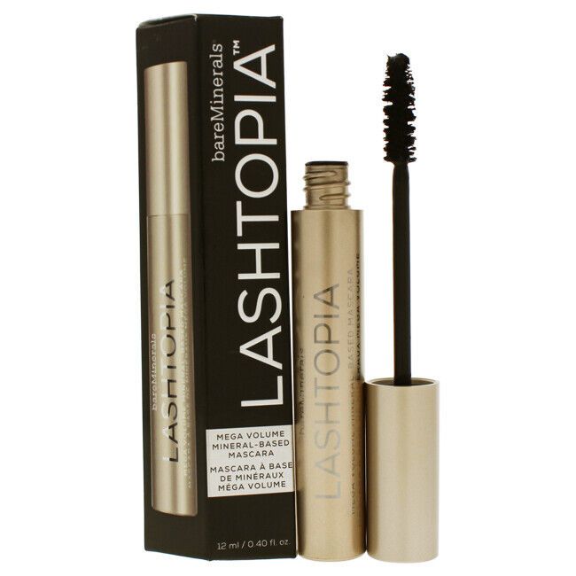 bareMinerals Lashtopia Mega Volume Mineral-Based Mascara for Women - 0.4 oz