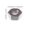 500 X Durable & Weatherproof BZP Steel Hex Nuts - Versatile Fasteners