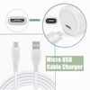 CJP-Geek 3.3ft White Micro USB Cable Computer PC Laptop Data Sync Cord Replacement for Sound Oasis Bluetooth Sleep Sound System BST-100