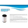 HQRP Washable Hepa Filter for Kenmore 02080000000 02080008000