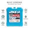 Fit and Fresh Cool Coolers Ice, Large Block, Blue Block