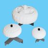 Dock Edge + Inc. Corner Mount Dock Wheel (9-Inch, White)