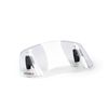 Puig 20763W MULTI-ADJUSTABLE VISOR2.0 CLIP-ON [CLEAR] Multi-Level Adjustment Visor Universal Pooch Screen Cowl