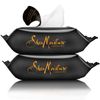 Shea Moisture Makeup Remover Face Wipes, African Black Soap, With Tea Tree Oil & Calendula, Removes Makeup & Dirt to Clarify Oily Blemish Prone Skin, Pack of 2, 30 Wipes Per Pack