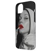 rebellious nun with lipstick, rebellious nun Case for iPhone 14 Plus