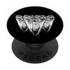 Megalodon fossil teeth. shark enthusiasts PopSockets Swappable PopGrip