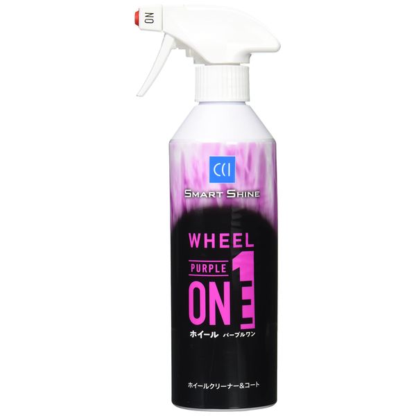 CCI W-227 Smart Shine Purple ONE Iron Powder Remover For Car Wheels, 13.5 fl oz (400 ml)