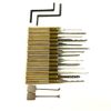 18pcs Dimple Lock Pick Tools with Round Handle,Pick UK Door Lock Quickly