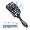 Vinabo Hair Brush, Hair Brush without Pulling, Detangling Brush, Suitable for Curls & Long Hair Hair Hair Brush for Wet and Dry Hair, Detangling Massage Brush for Women/Men/Children