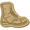 6 x 'Army Walking Boot' MDF Craft Embellishments (EB00020313)