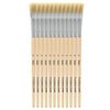 Idena Bristle Brush, Wood, Multicoloured, 18