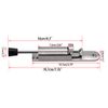 IGNPION Kick Stainless Steel Down Door Locks Stopper Holder Spring Loaded Adjustable