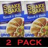 SHAKE N BAKE RANCH & HERB Seasoned Coating Mix 4.75 oz Box - 2 PACK