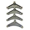 4) Trailer Leaf Spring Triangle Equalizers for 1-3/4" double eye springs EQ-E1