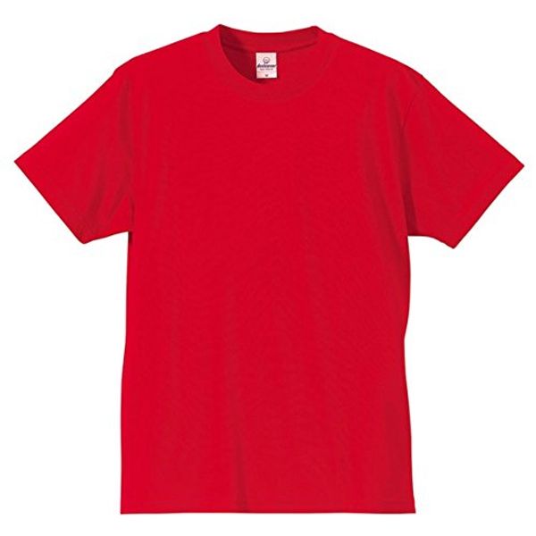 Daily necessities Short Sleeve T-shirt CB5806 Red S Size [Set of 5]