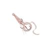 Start Replacement Unit Triple Hook Short Curly M #47 Red Lamé Glow