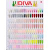 DND Diva Duo Gel & Matching Nail Polish - 251 Chocolate Red